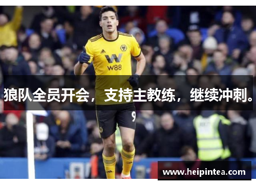 狼队全员开会，支持主教练，继续冲刺。